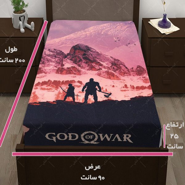 روتختی طرح بازی God of war کاراکتر KRATOS