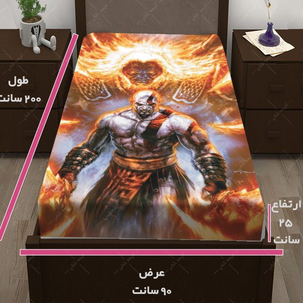 روتختی طرح بازی god of war شخصیت ARES