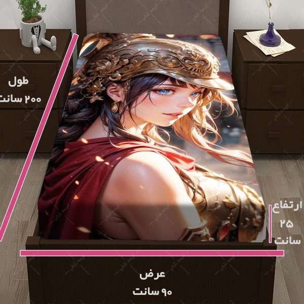 روتختی طرح بازی God of war کاراکتر ATHENA