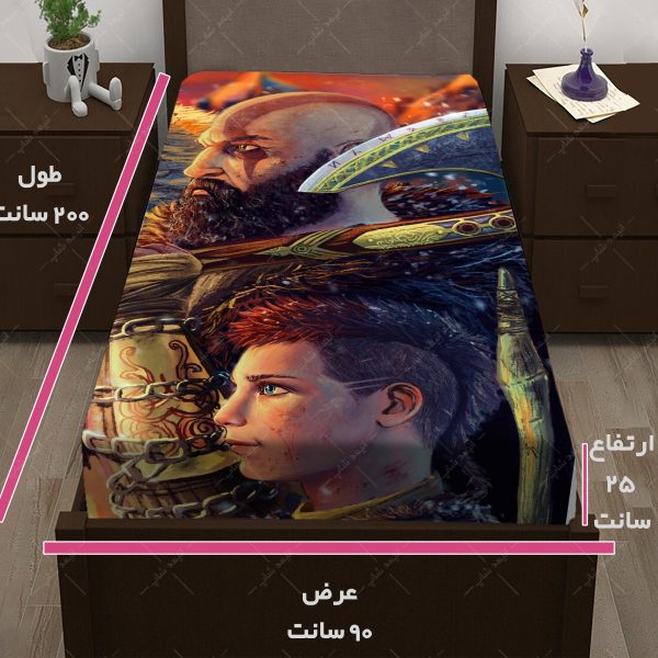 روتختی طرح بازی God of war کاراکتر ATREUS