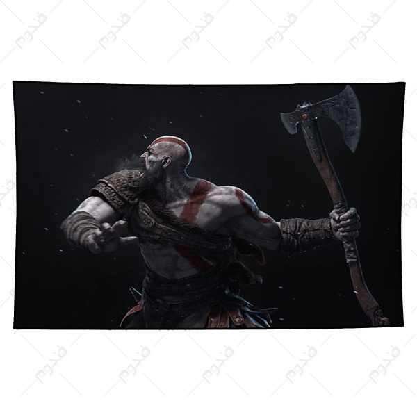 بکدراپ طرح بازی god of war شخصیت KRATOS