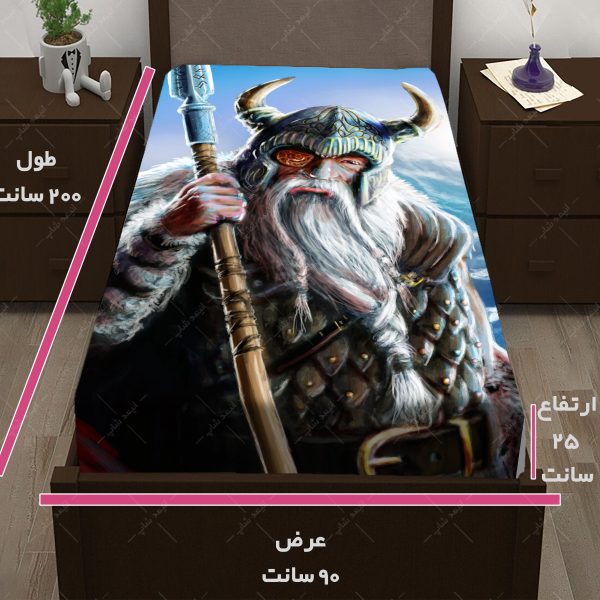 روتختی طرح بازی God of war کاراکتر ODIN