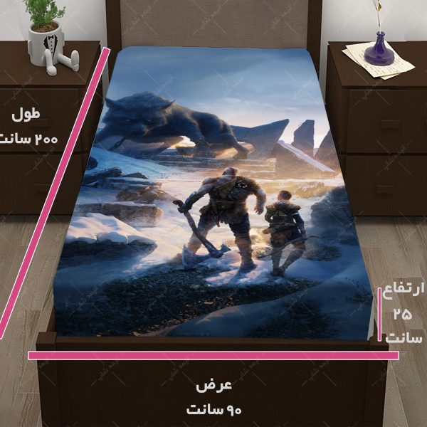 روتختی طرح بازی God of war کاراکتر ATREUS