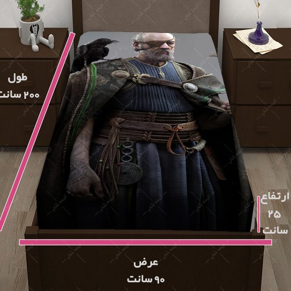 روتختی طرح بازی God of war کاراکتر ODIN