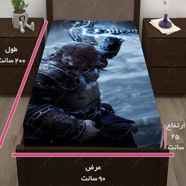 روتختی طرح بازی God of war کاراکتر THOR