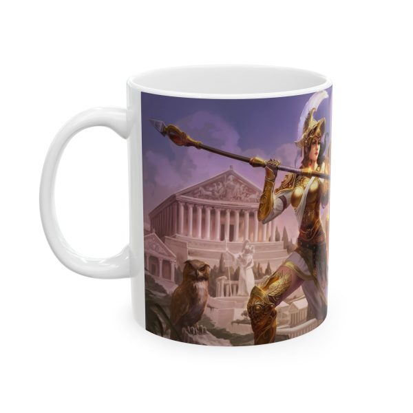 ماگ طرح بازی God of war کاراکتر ATHENA - Image 3