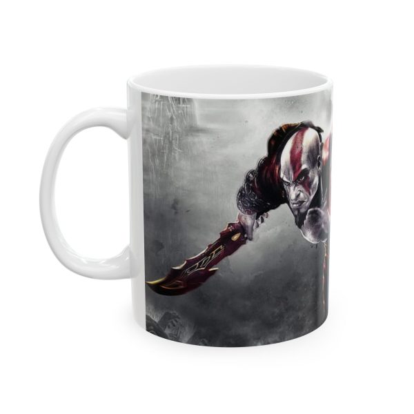 ماگ طرح بازی God of war کاراکتر KRATOS - Image 2