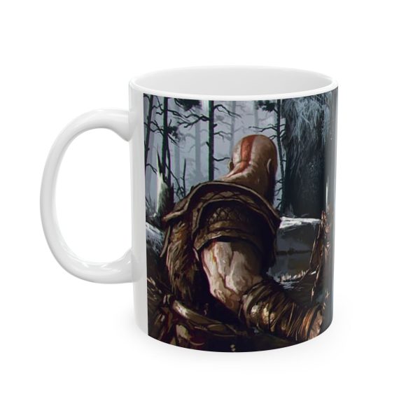 ماگ طرح بازی God of war کاراکتر KRATOS - Image 2