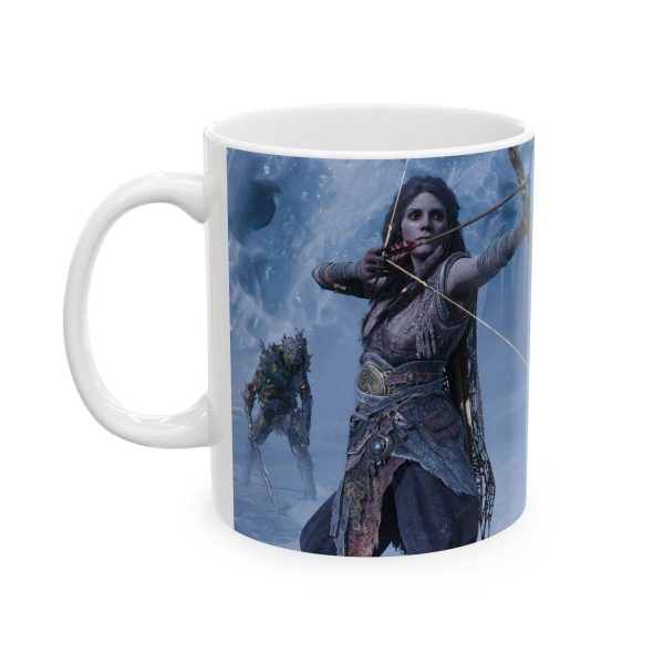 ماگ طرح بازی God of war کاراکتر FREYA