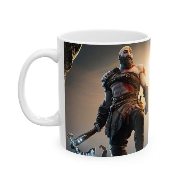 ماگ طرح بازی God of war کاراکتر KRATOS