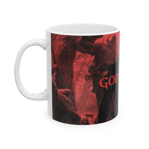 ماگ طرح بازی God of war کاراکتر KRATOS - Image 2