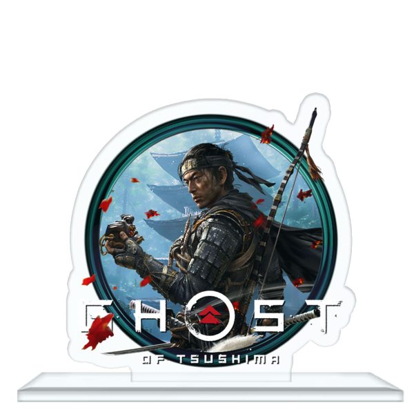 استند اکرلیک طرح بازی Ghost of Tsushima کد07