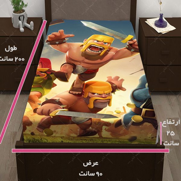 روتختی طرح بازی Clash Of Clans کد04