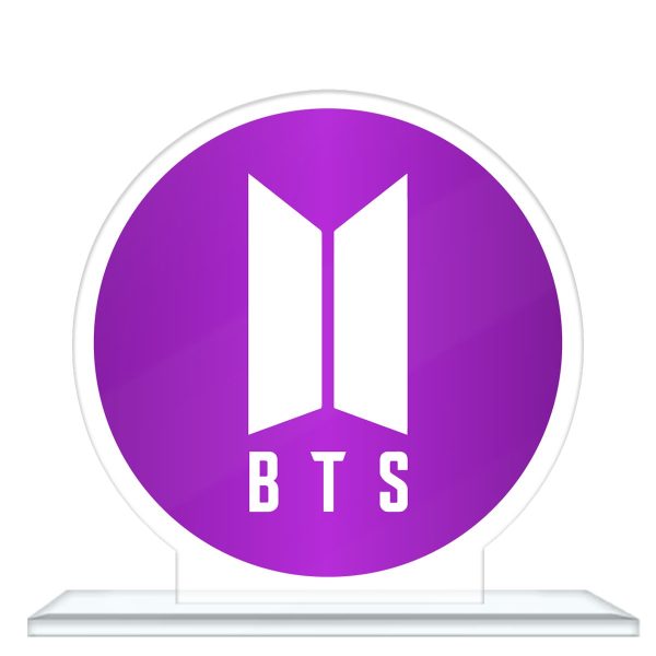 استند اکرلیک طرح گروه BTS کد08