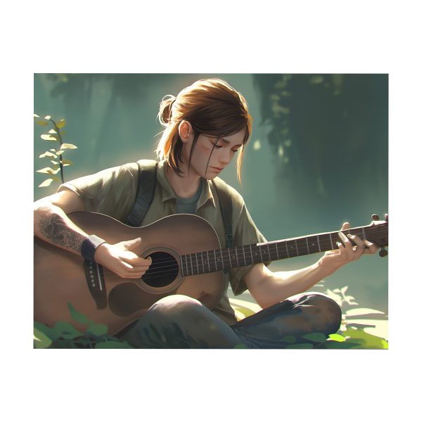 قاب MDF طرح بازی The last of us کاراکتر Ellie