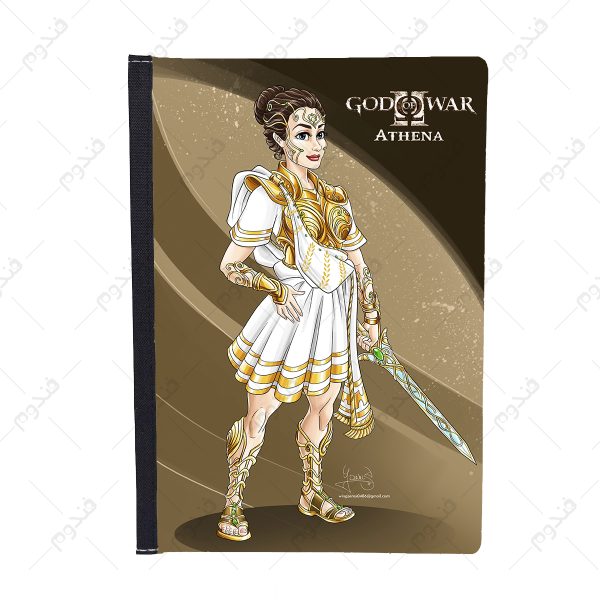 کلاسور طرح بازی god of war شخصیت ATHENA - Image 2