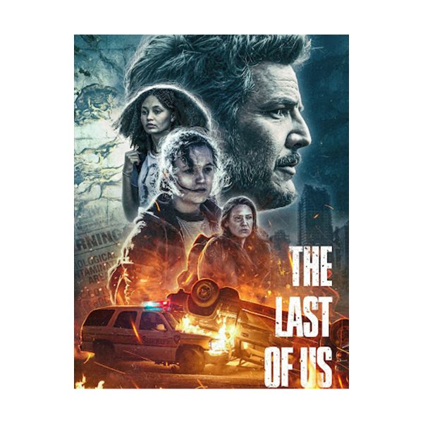 پوستر گلاسه طرح بازی The last of us کد018