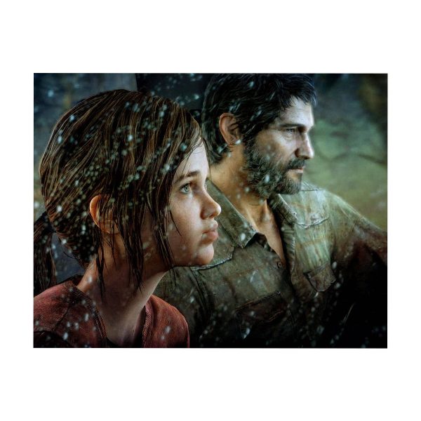 پوستر گلاسه طرح بازی The last of us کاراکتر JOEL