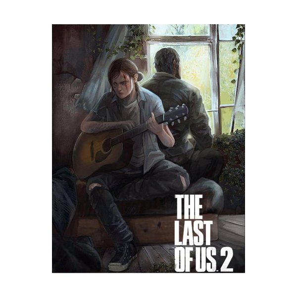 پوستر گلاسه طرح بازی The last of us کاراکتر Ellie