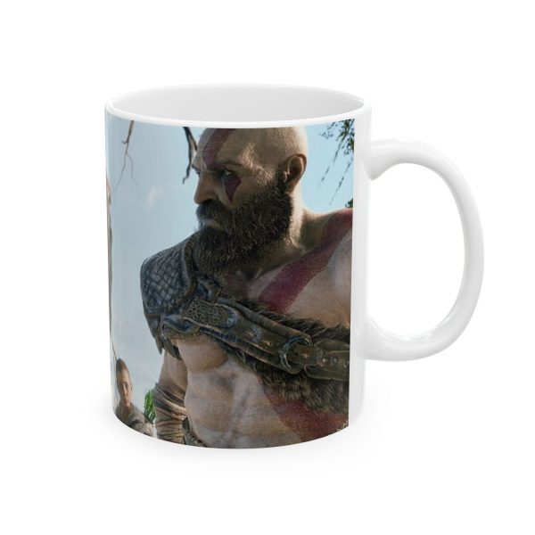 ماگ طرح بازی God of war کاراکتر MIMIR - Image 2