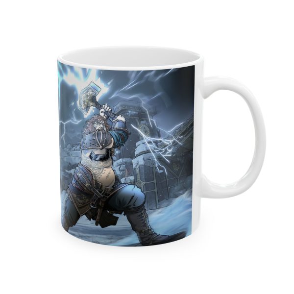 ماگ طرح بازی God of war کاراکتر THOR - Image 2