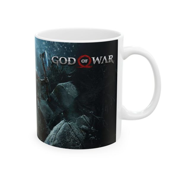 ماگ طرح بازی God of war کاراکتر KRATOS - Image 3