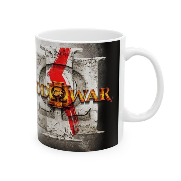 ماگ طرح بازی God of war کاراکتر KRATOS - Image 3