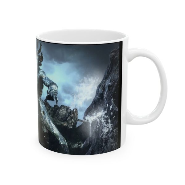 ماگ طرح بازی God of war کاراکتر POSEIDON - Image 2