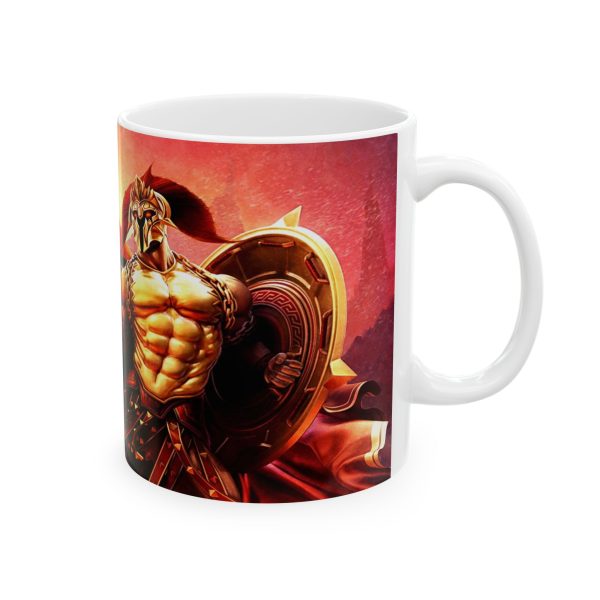 ماگ طرح بازی God of war کاراکتر ARES - Image 2