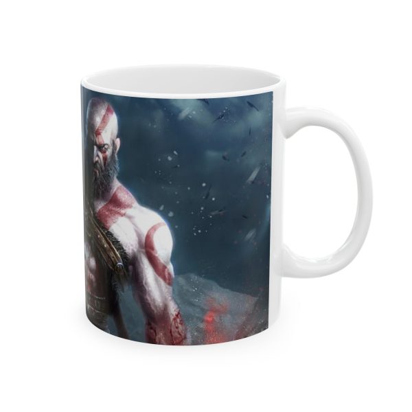 ماگ طرح بازی God of war کاراکتر KRATOS - Image 3