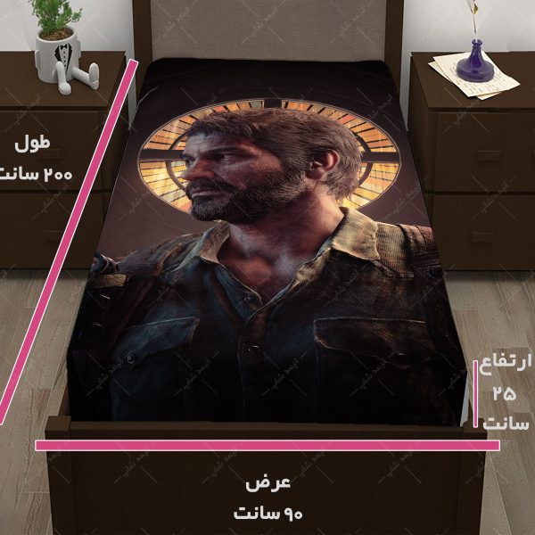 روتختی طرح بازی The last of us کاراکتر JOEL