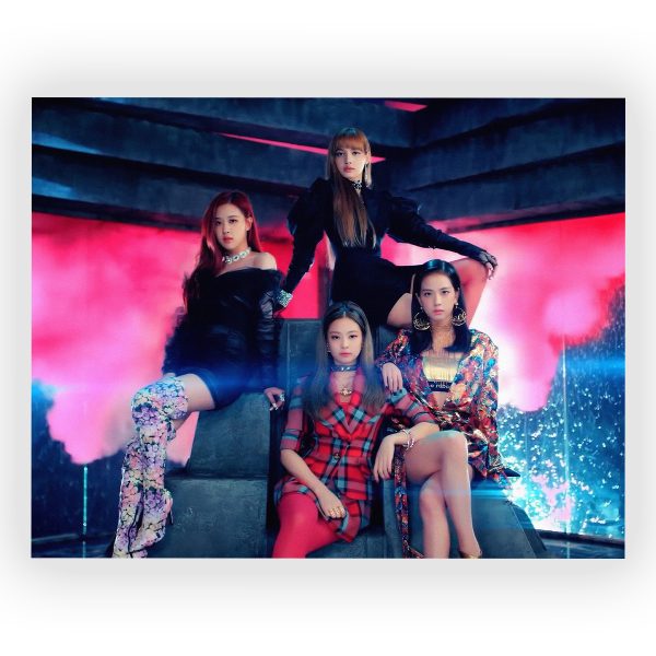 قاب MDF طرح گروه Blackpink کد27