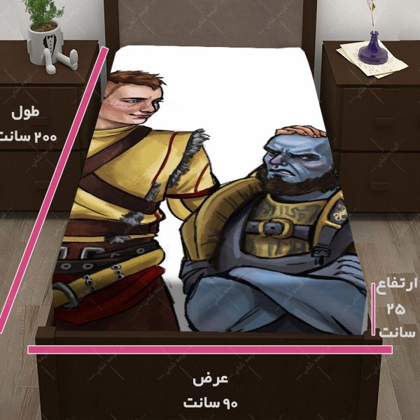 روتختی طرح بازی God of war کاراکتر BROK & SINDRI