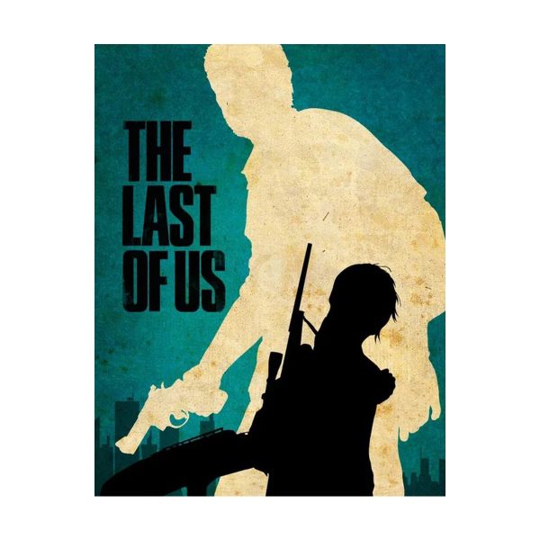 پوستر گلاسه طرح بازی The last of us کد020