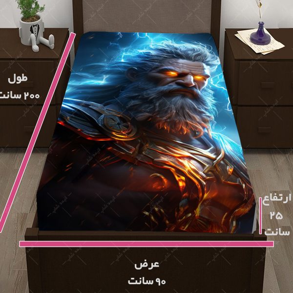 روتختی طرح بازی God of war کاراکتر ZEOS