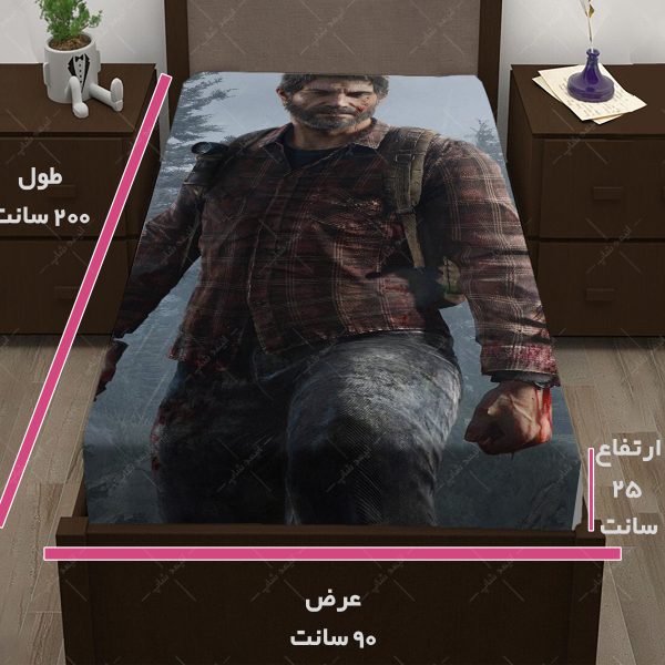 روتختی طرح بازی The last of us کاراکتر JOEL