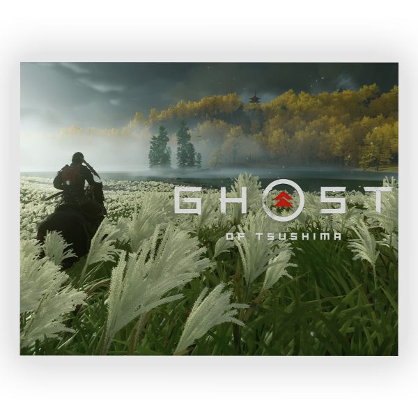 پوستر گلاسه طرح بازی Ghost of Tsushima کد20