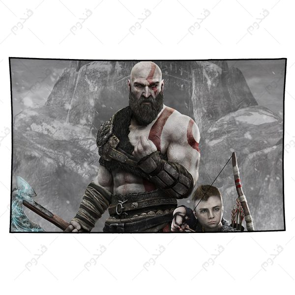 بکدراپ طرح بازی god of war شخصیت KRATOS