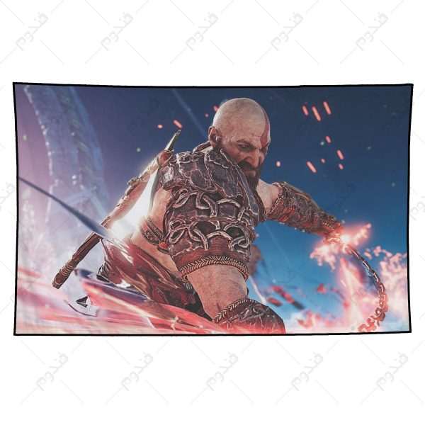 بکدراپ طرح بازی god of war شخصیت KRATOS