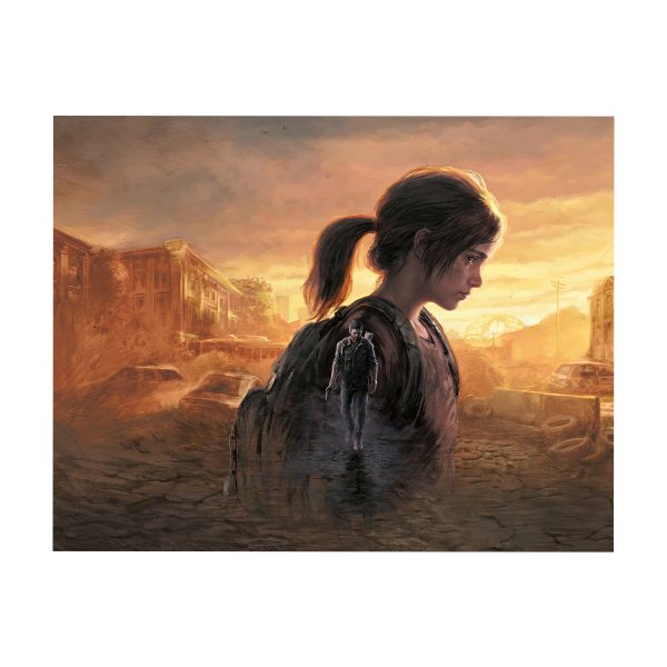 پوستر گلاسه طرح بازی The last of us کاراکتر Ellie