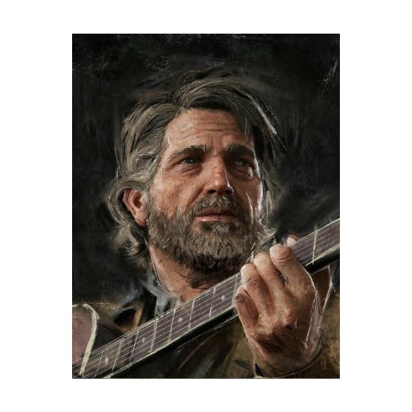 قاب MDF طرح بازی The last of us کاراکتر JOEL