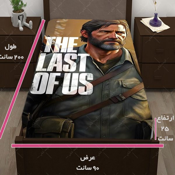 روتختی طرح بازی The last of us کاراکتر JOEL