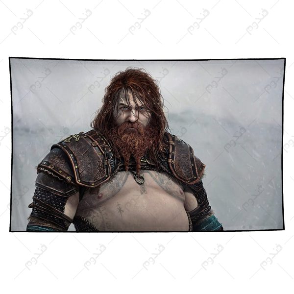 بکدراپ طرح بازی god of war شخصیت THOR