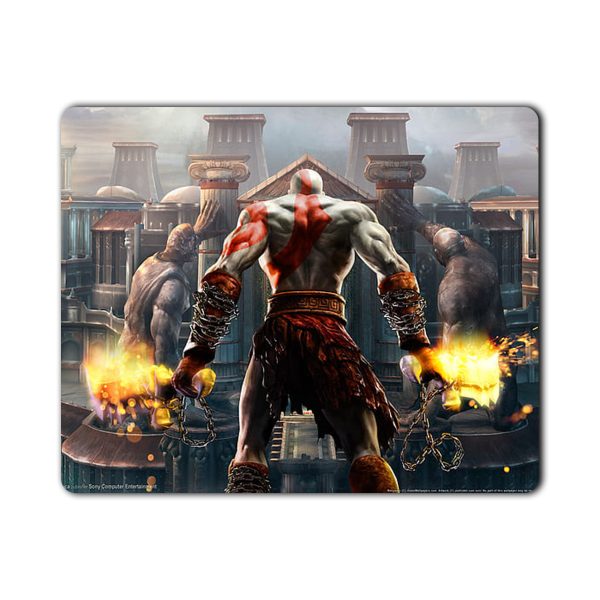 موس پد طرح بازی God of war کاراکتر KRATOS