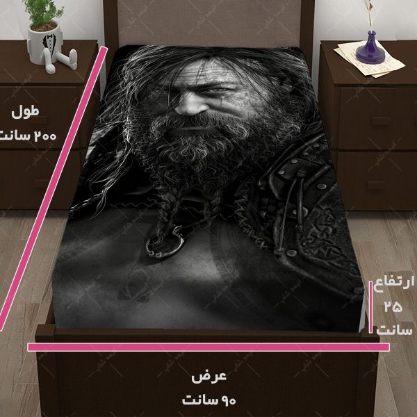 روتختی طرح بازی God of war کاراکتر THOR