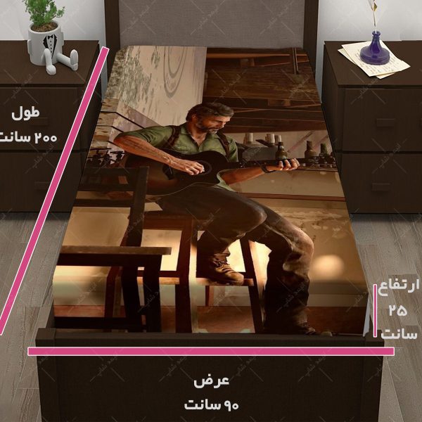 روتختی طرح بازی The last of us کاراکتر JOEL