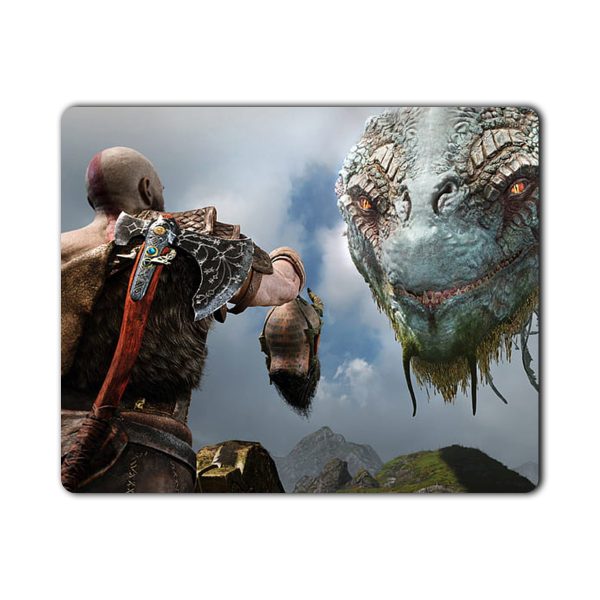 موس پد طرح بازی God of war کاراکتر KRATOS