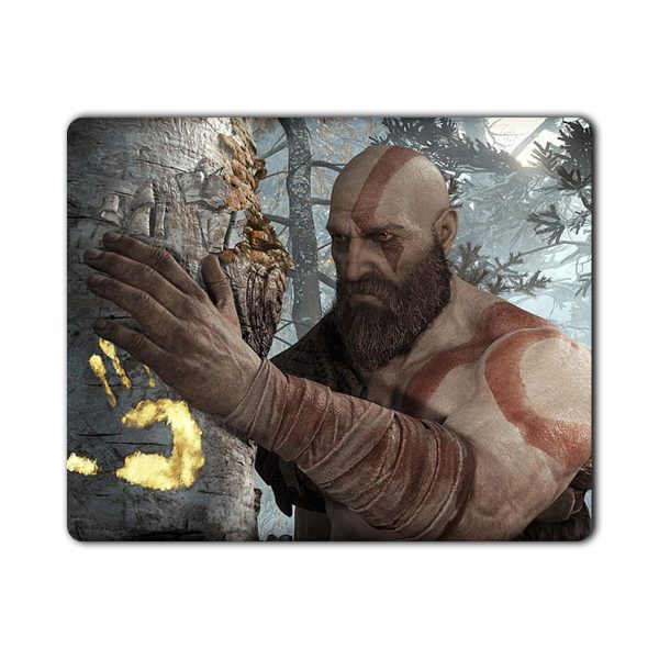 موس پد طرح بازی God of war کاراکتر KRATOS