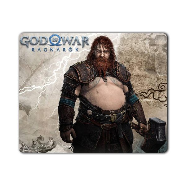 موس پد طرح بازی God of war کاراکتر THOR