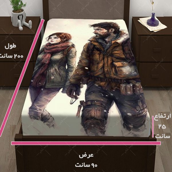 روتختی طرح بازی The last of us کاراکتر JOEL